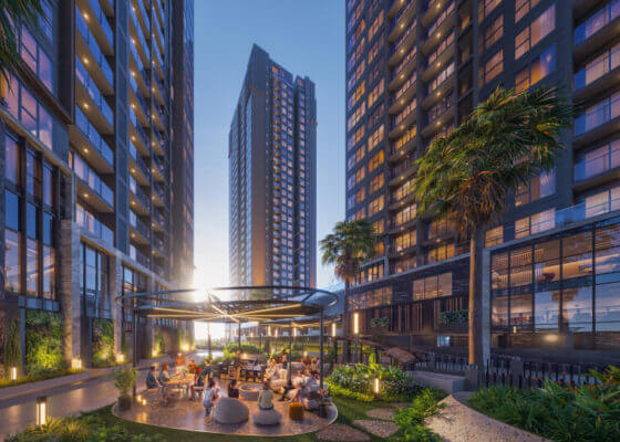 hình khu vực bbq the privé