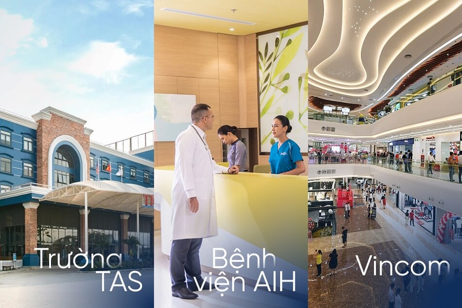 một số tiện ích ngoại khu The Privé