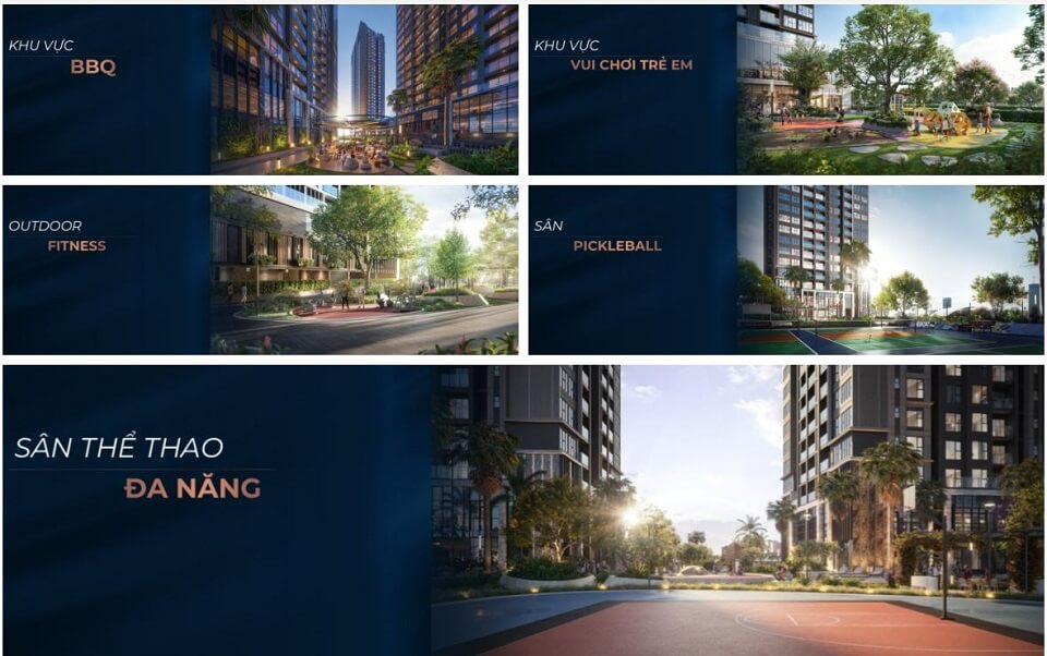 hỉnh ảnh tiện ích ngoài trời The Privé