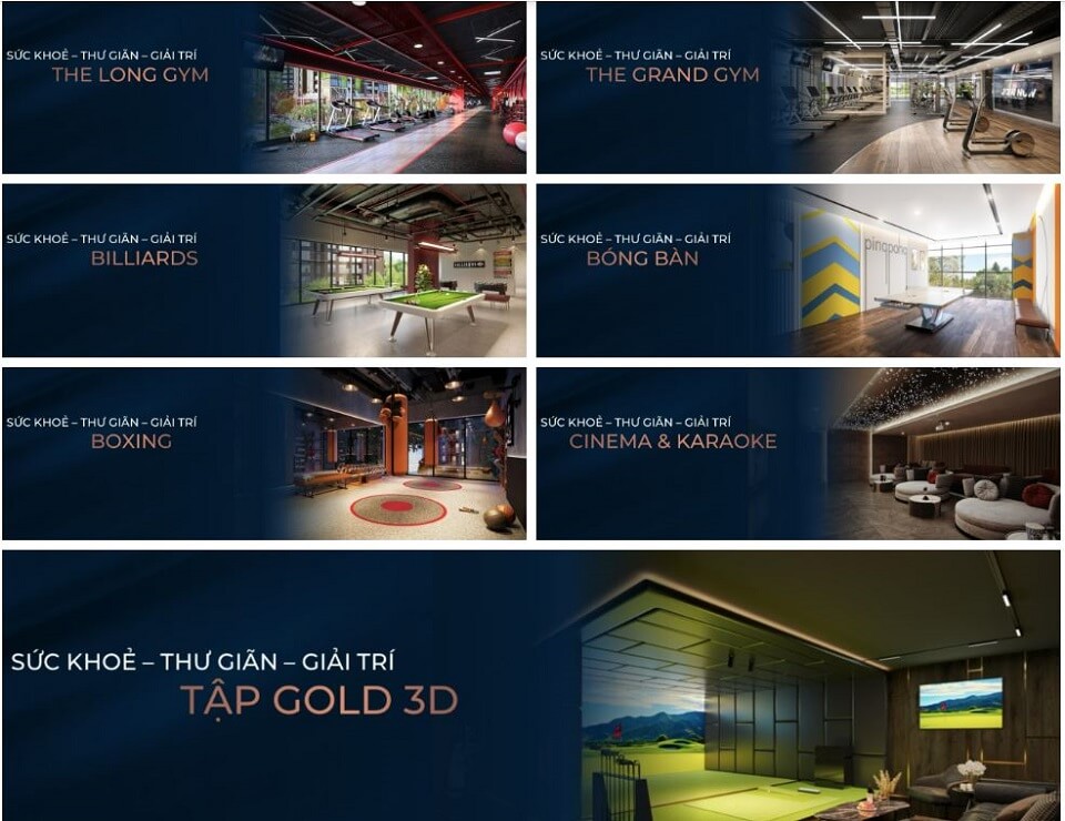 hình ảnh tiện ích trong nhà The Privé