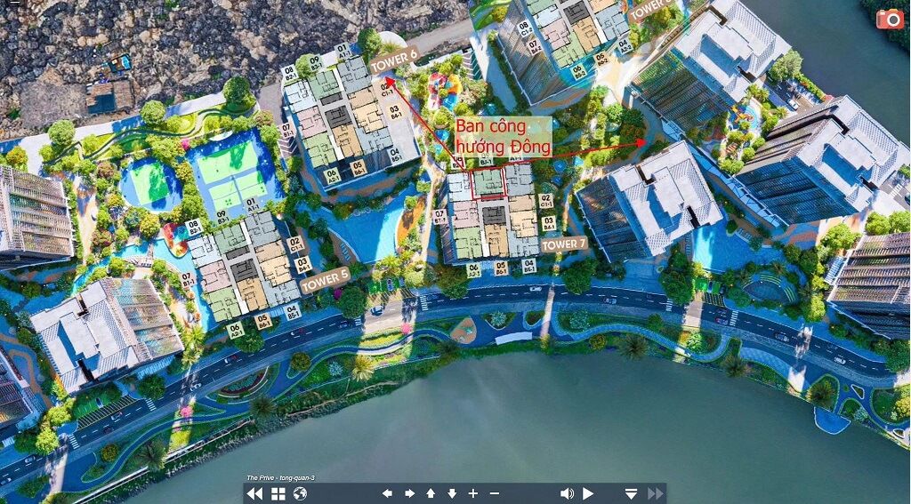 Bán 2 Phòng ngủ Căn hộ The Privé