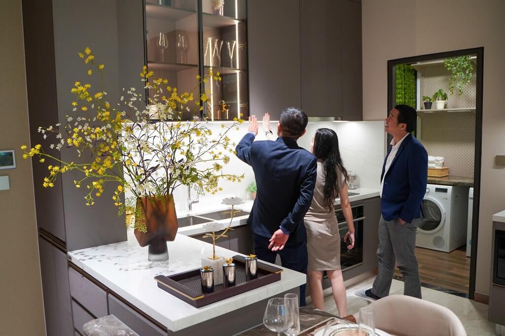 sự kiện khai trương nhà mẫu The Privé giai đoạn 2