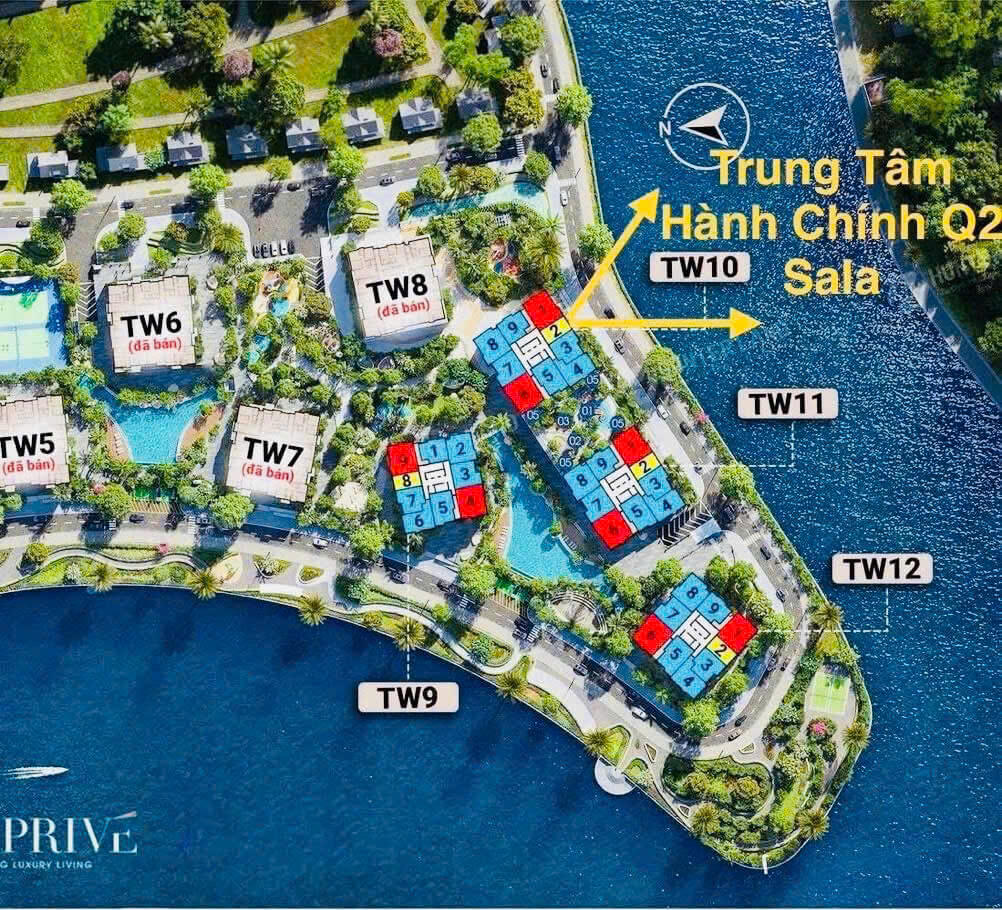 Giá bán 1 Phòng ngủ The Privé