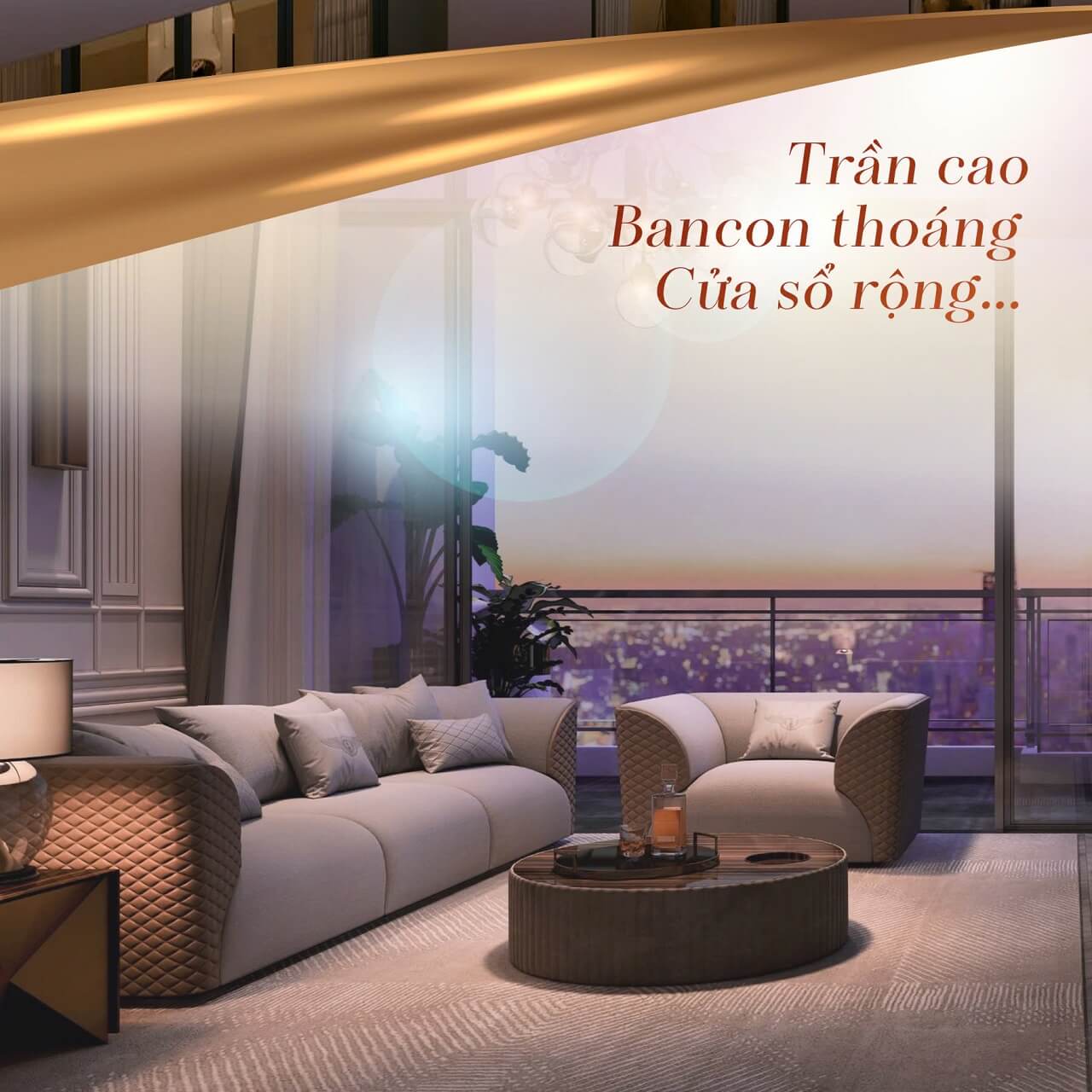 không gian sống đẳng cấp cao tại The Privé