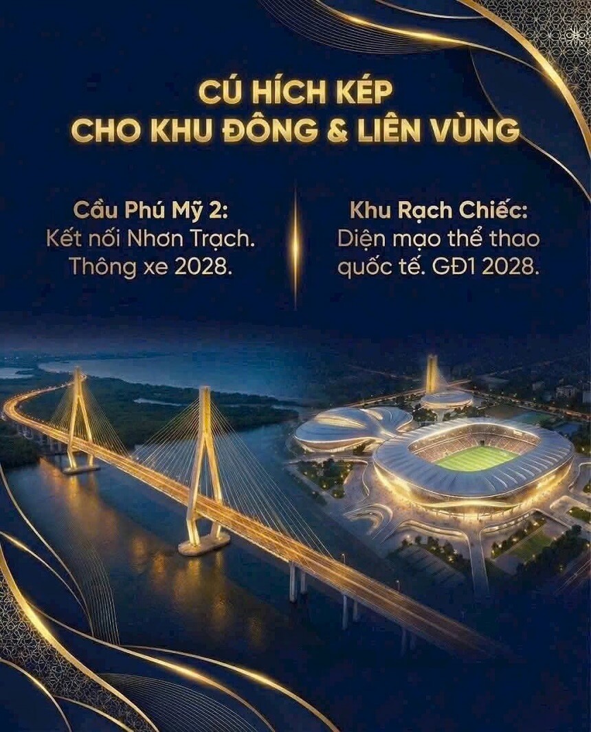 The Privé điểm rơi hạ tầng kích hoạt Khu Đông