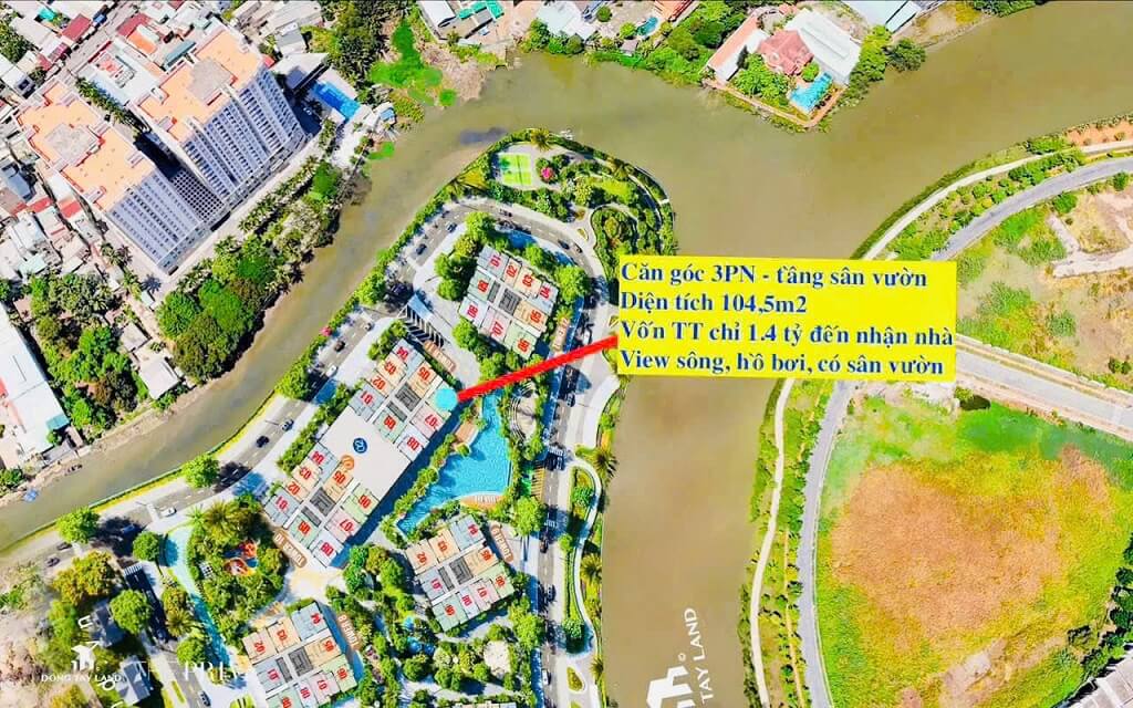 Bán 3 Phòng ngủ Sân Vườn Tháp 11 The Prive