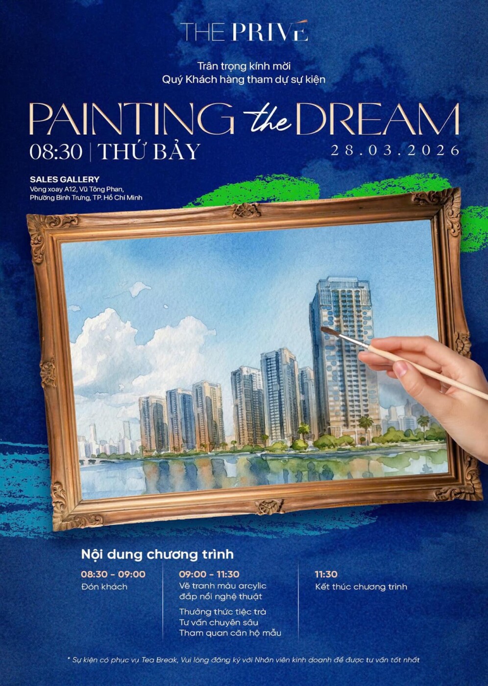 thông tin sự kiện Painting The Privé