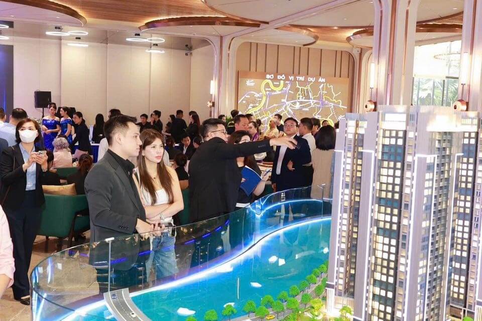 hình ảnh mở bán đợt 2 dự án The Privé