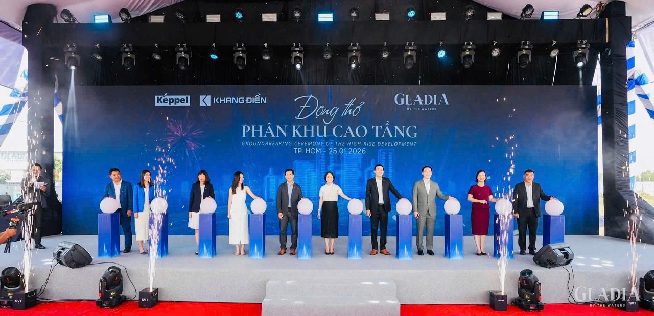 lễ động thổ dự án Gladia Heights