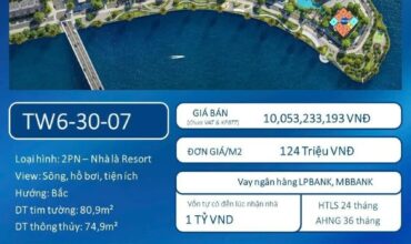 Bán 2 Phòng ngủ Tháp 6 The Privé