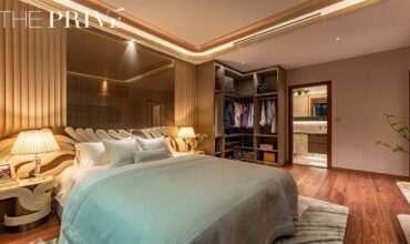 hình thực tế nhà mẫu 2 phòng ngủ The Privé