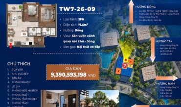 Giá Bán Căn Hộ 2 Phòng Ngủ Tháp 7 The Privé